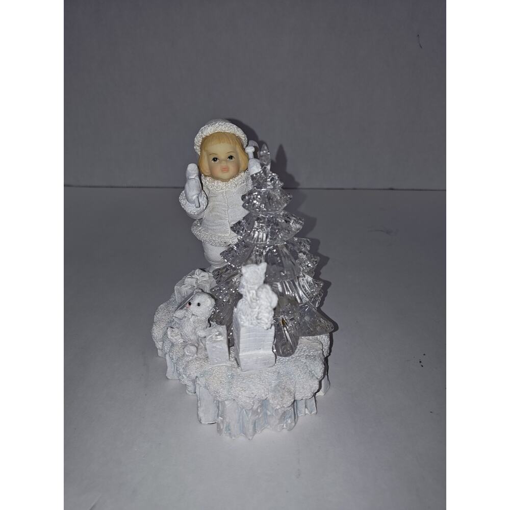 Vintage 1998 House of Lloyd Christmas Around the World Snow Drop's Tree Figurine - Picture 4 of 9